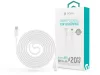 Devia USB Type-C - Lightning adat- és töltőkábel 1 m-es vezetékkel - Devia SmartSeries PD Cable for Lightning - 20W - fehér