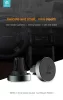 Devia univerzális szellőzőrácsba illeszthető mágneses autós tartó - Devia CircleSeries Sucker Car Mount Holder - szürke/fekete