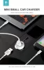 Devia 2xUSB szivargyújtó töltő adapter - Devia Smart Series Car Charger -       5V/3,1A - fehér