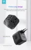 Devia többfunkciós globális hálózati töltő adapter (UK/EU/USA/USA/Japán/AU) -   Devia Global Multiple Function Charger - fekete