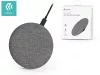 Devia Qi univerzális vezeték nélküli töltő állomás - 15W - Devia UFO Series     Ultra Thin Wireless Charger - szürke