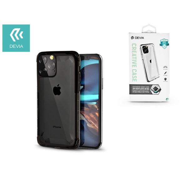 Apple iPhone 11 Pro ütésálló hátlap - Devia Defender 2 Series Case - fekete