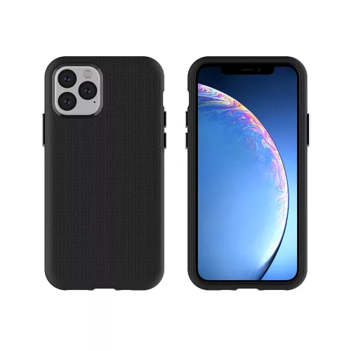 Apple iPhone 11 Pro Max ütésálló hátlap - Devia Kimkong Series Case - fekete