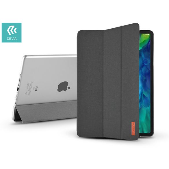 Apple iPad Pro 12.9 (2020) tablet tok (Smart Case) on/off funkcióval - Devia    Easy - fekete