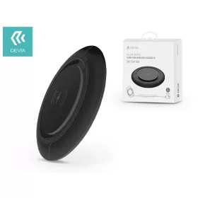   Devia Qi univerzális vezeték nélküli töltő állomás - 5V/2A - Devia Allen V.2    Wireless Charger - fekete