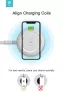 Devia Qi univerzális vezeték nélküli töltő állomás - 5V/2A - Devia Allen V.2    Wireless Charger - fekete