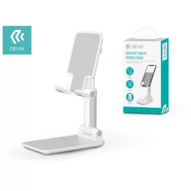   Devia univerzális asztali telefon/tablet tartó max. 11" méretű készülékhez -    Devia Desktop Tablet/Phone Stand - fehér