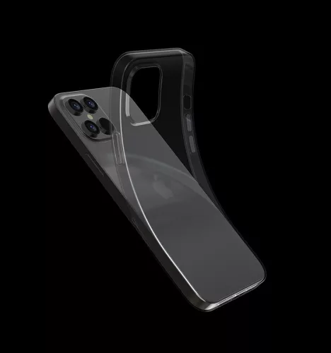 Apple iPhone 12 Pro Max szilikon hátlap - Devia Naked Series Case - átlátszó