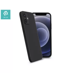   Apple iPhone 12 Mini szilikon hátlap - Devia Nature Series Case - fekete