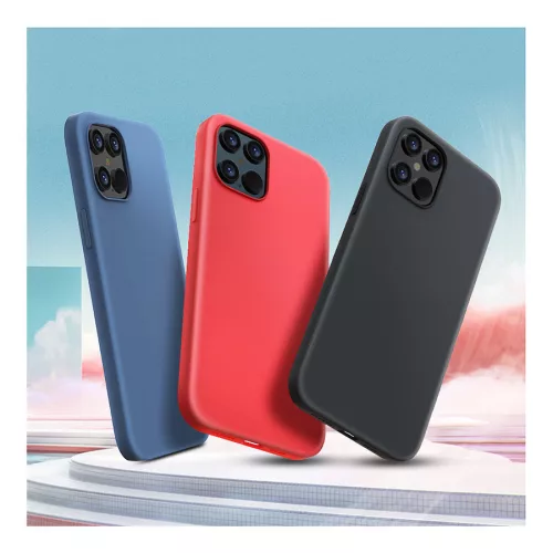 Apple iPhone 12 Mini szilikon hátlap - Devia Nature Series Case - fekete