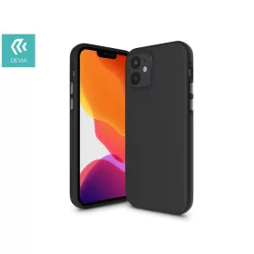   Apple iPhone 12 Mini ütésálló hátlap - Devia Kimkong Series Case - fekete