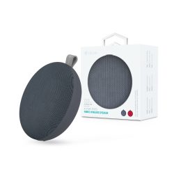   Devia vezeték nélküli bluetooth hangszóró - Devia Kintone Series Fabric Speaker - szürke