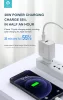 Devia hálózati töltő adapter Type-C + USB bemenettel - 20W - Devia Smart Series PD3.0 + QC3.0 - Qualcomm Quick Charge 3.0 - fehér
