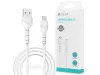 Devia USB - Lightning adat- és töltőkábel 1 m-es vezetékkel - Devia Kintone     Cable V2 Series for Lightning - 5V/2.1A - fehér
