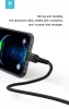 Devia USB Type-C - Lightning adat- és töltőkábel 1,5 m-es vezetékkel - Devia    Gracious Series PD Cable - 20W - fekete