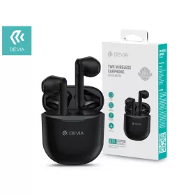   Devia TWS Bluetooth sztereó headset v5.0 + töltőtok - Devia Joy A10 Series True Wireless Earphones with Charging Case - fekete