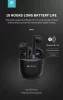 Devia TWS Bluetooth sztereó headset v5.0 + töltőtok - Devia Joy A10 Series True Wireless Earphones with Charging Case - fehér