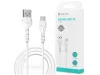 Devia USB - USB Type-C adat- és töltőkábel 1 m-es vezetékkel - Devia Kintone    Cable V2 Series for Type-C - 5V/2.1A - fehér