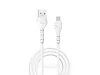 Devia USB - micro USB adat- és töltőkábel 1 m-es vezetékkel - Devia Kintone     Cable V2 Series for Micro USB - 5V/2.1A - fehér - ECO csomagolás