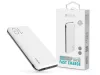 Univerzális hordozható, asztali akkumulátor töltő - Devia Smart Series 22.5W Full Compatible Power Bank - USB + Type-C + microUSB + PD - 10.000 mAh - fehér