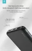 Univerzális hordozható, asztali akkumulátor töltő - Devia Smart Series 22.5W Full Compatible Power Bank - USB + Type-C + microUSB + PD - 10.000 mAh - fehér