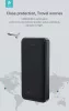 Univerzális hordozható, asztali akkumulátor töltő - Devia Kintone Series V2 Power Bank - 2xUSB + Type-C + microUSB - 20.000 mAh - fehér