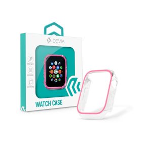   Apple Watch szilikon védőtok - Devia Luminous Series Shockproof Case For iWatch - 41 mm - barack