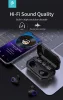 Devia TWS Bluetooth sztereó headset v5.1 + töltőtok - Devia Joy A12 Series True Wireless Earphones with Charging Case - fekete