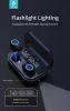 Devia TWS Bluetooth sztereó headset v5.1 + töltőtok - Devia Joy A12 Series True Wireless Earphones with Charging Case - fekete