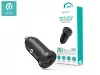 Devia szivargyújtós töltő adapter USB + Type-C bemenettel - Devia Smart Series  Mini PD + QC3.0 Car Charger - 20W - fekete