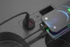 Devia szivargyújtós töltő adapter USB + Type-C bemenettel - Devia Smart Series  Mini PD + QC3.0 Car Charger - 20W - fekete