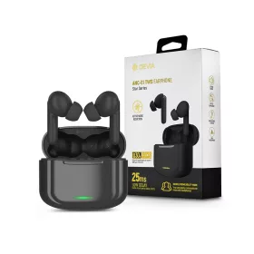   Devia TWS Bluetooth sztereó headset v5.1 + töltőtok - Devia ANC-E1 Star Series  True Wireless Earphones with Charging Case - fekete
