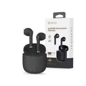   Devia TWS Bluetooth sztereó headset v5.1 + töltőtok - Devia Joy A13 Series True Wireless Earphones with Charging Case - fekete