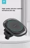 Devia szellőzőrácsba illeszthető vezeték nélküli autós töltő/tartó - 15W - DeviaSmart Series Magnet Car Mount With Wireless Charging - fekete