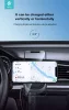 Devia szellőzőrácsba illeszthető vezeték nélküli autós töltő/tartó - 15W - DeviaSmart Series Magnet Car Mount With Wireless Charging - fekete