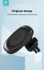 Devia szellőzőrácsba illeszthető vezeték nélküli autós töltő/tartó - 15W - DeviaSmart Series Magnet Car Mount With Wireless Charging - fekete