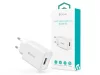 Devia USB hálózati töltő adapter - Devia Smart Series Charge V3 - 5V/2A - fehér