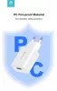 Devia USB hálózati töltő adapter - Devia Smart Series Charge V3 - 5V/2A - fehér