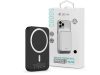Univerzális hordozható akkumulátor töltő - Devia Kintone Series V2 PD20W Magnet Wireless Charging Power Bank - Lightning + Type-C - 5000 mAh - fekete