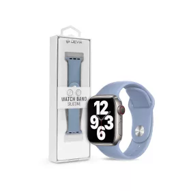   Apple Watch szilikon sport szíj - Devia Silicone Deluxe Series Sport Watch Band - 38/40/41 mm - kék