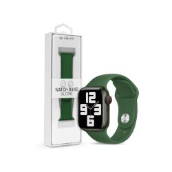   Apple Watch szilikon sport szíj - Devia Silicone Deluxe Series Sport Watch Band - 42/44/45/49 mm - zöld