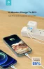 Devia GaN hálózati töltő adapter 2xType-C bemenettel - 45W - Devia Extreme SpeedSeries PD 45W 2C Quick Charger - fehér