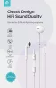 Devia univerzális sztereó felvevős fülhallgató - Lightning - Devia Star Series  Earbuds Lightning Earphone - fehér