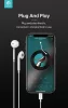 Devia univerzális sztereó felvevős fülhallgató - Lightning - Devia Star Series  Earbuds Lightning Earphone - fehér