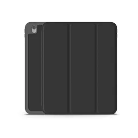   Apple iPad 10.9 (2022) tablet tok (Smart Case) on/off funkcióval, Apple Pencil  tartóval - Devia Rosy Series Leather Case With Pencil Slot - fekete