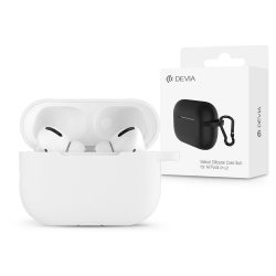   Devia szilikon tok AirPods Pro2 fülhallgatóhoz - Devia Silicone Case Suit For   AirPods Pro2 - fehér