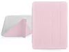 Apple iPad 10.2 (2019/2020/2021) tablet tok (Smart Case) on/off funkcióval,     Apple Pencil tartóval - Devia Gremlin Series Case With Pencil Slot - pink