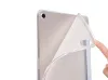 Apple iPad 10.2 (2019/2020/2021) tablet tok (Smart Case) on/off funkcióval,     Apple Pencil tartóval - Devia Gremlin Series Case With Pencil Slot - pink