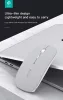 Devia vezeték nélküli egér - Devia Lingo Series 2.4G+Wireless Dual Mode Mouse - ezüst