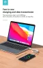 Devia USB Type-C - USB Type-C adat- és töltőkábel 2 m-es vezetékkel - Devia     Smart Series Type-C To Type-C Fast Cable - 60W - fehér